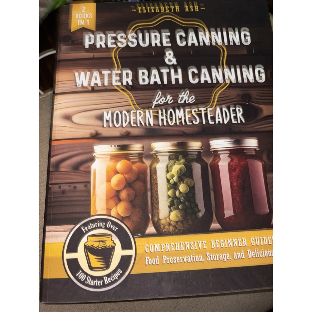 Elizabeth Ash Pressure Canning & Water Bath Canning for (Paperback) (UK IMPORT)